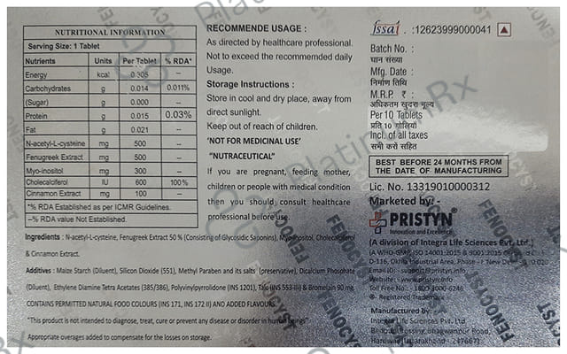 Fenocyst Tablet 10s
