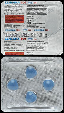 Zenegra 100mg Tablet 4s