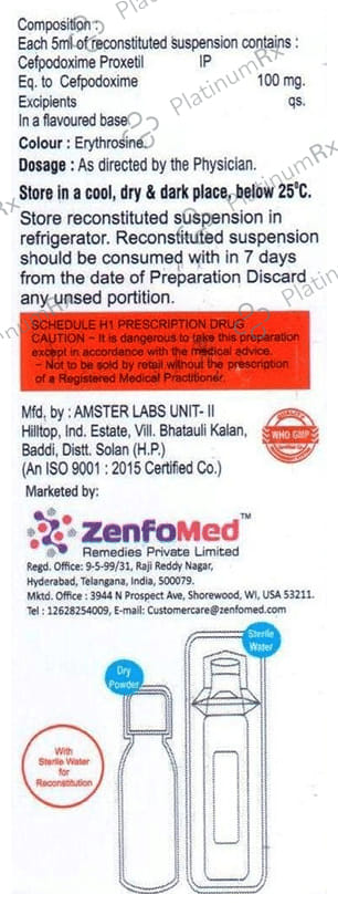 Saypod 100 Oral Suspension