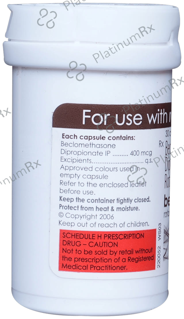 Beclate 400mcg Rotacap 30s