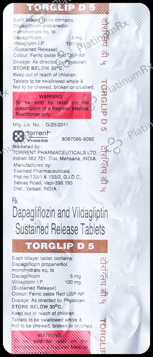 Torglip D 5 Tablet SR