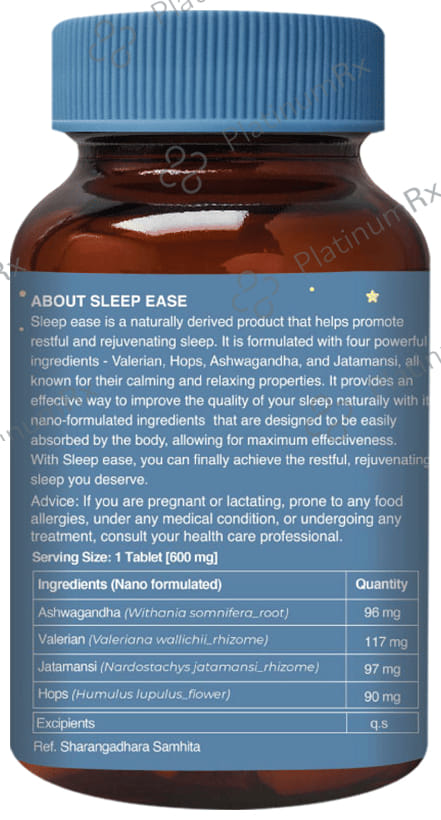 Zeroharm Sciences Sleep Ease Tablet