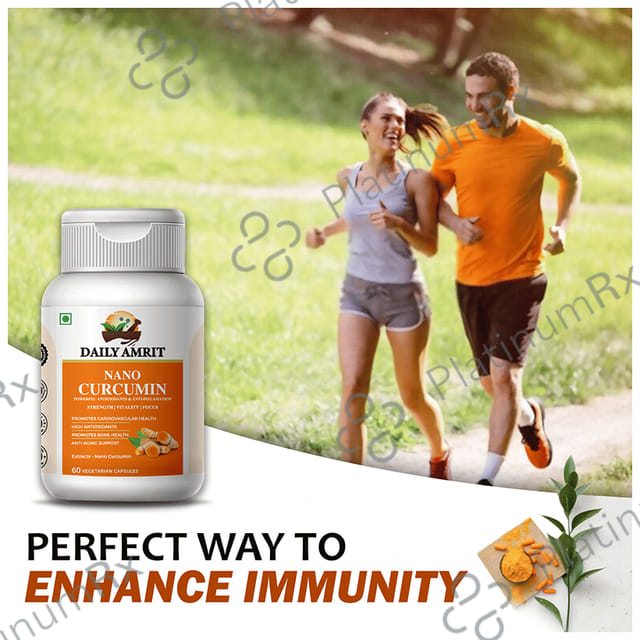 Daily Amrit Nano Curcumin Vegetarian Capsule