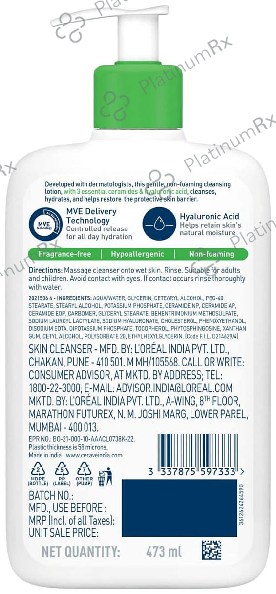 CeraVe Hydrating Cleanser 473 ml