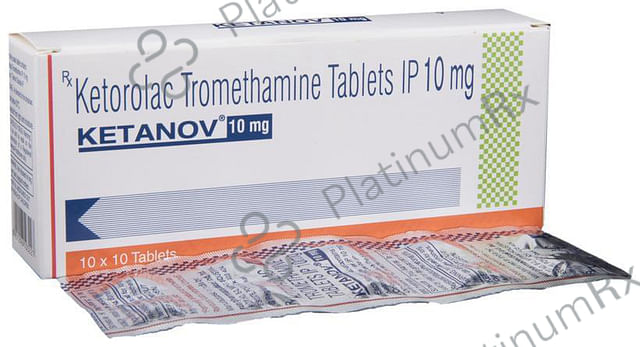 Ketanov 10mg Tablet 10s