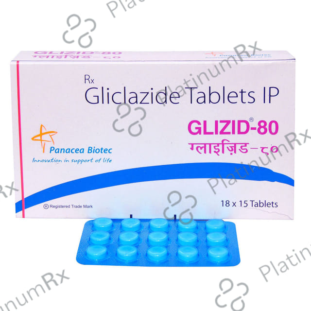 Glizid 80mg Tablet 15s