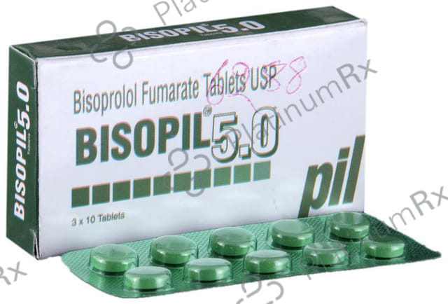 Bisopil 5.0mg Tablet 10s