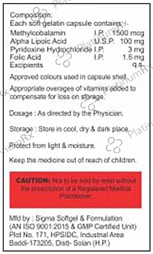 Onebrain OD Softgel Capsule 10s