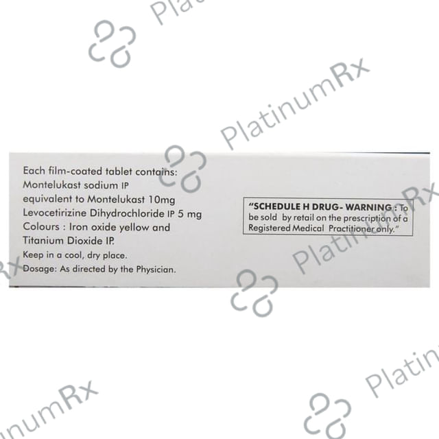 Allercet M 5/10mg Tablet 10s