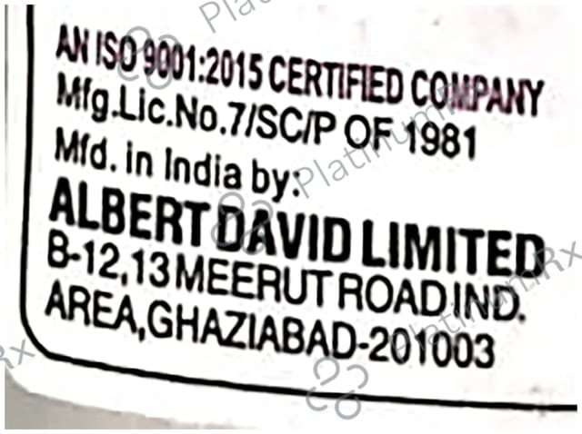 Ringer Lactate Infusion 500 Infusion Albert David Ltd