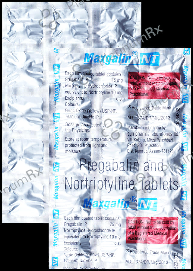Maxgalin NT Tablet 15 Tablet