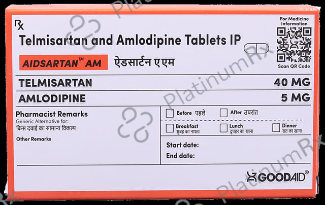 Goodsartan AM 40/5mg Tablet 10s