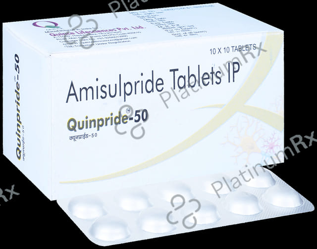 Quinpride 50mg Tablet 10s