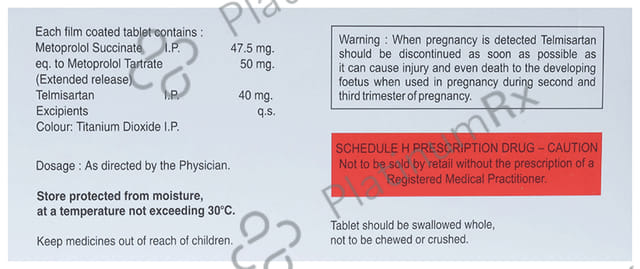 Telxin M 50 Tablet ER