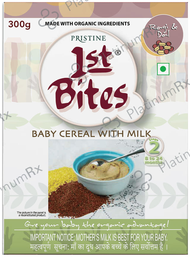 Pristine 1st Bites (8 Months 24 Months) Stage 2 Baby Cereal Powder 300gm