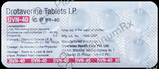 Dvn 40mg Tablet 10s
