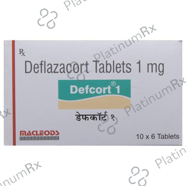 Defcort 1mg Tablet 6s
