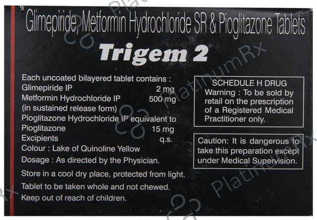 Trigem 2/500/15mg Tablet SR 10s