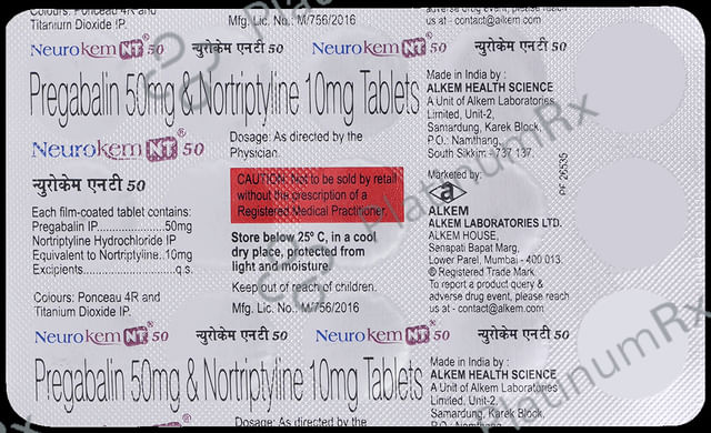Neurokem NT 50 Tablet 15 Tablet