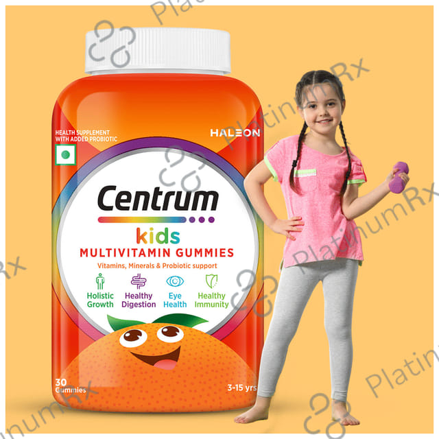 Centrum Kids Supports Multivitamin Gummy 30s