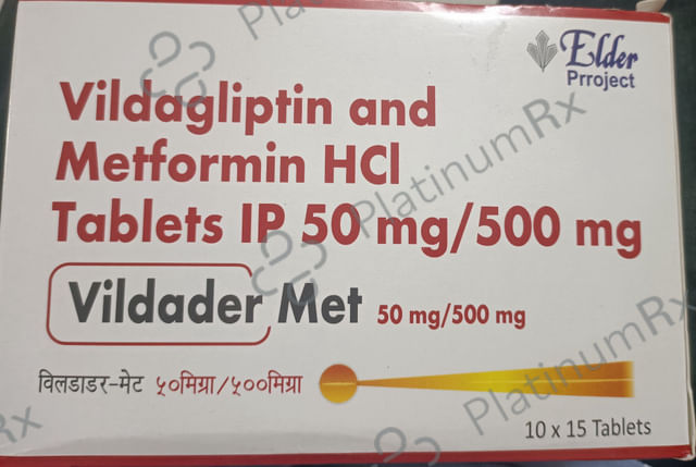 Vildader Met 500 Tablet 15s