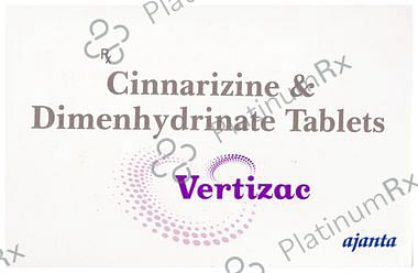 Vertizac 20/40mg Tablet 15s