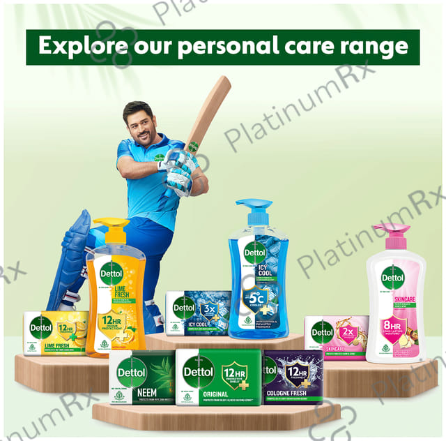 Dettol Icy Cool Soap 125gm
