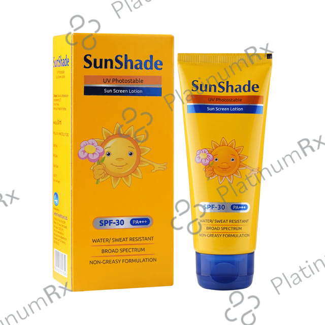 Leeford Sunshade UV Photostable Sun Screen SPF 30 PA+++ Lotion 50ml