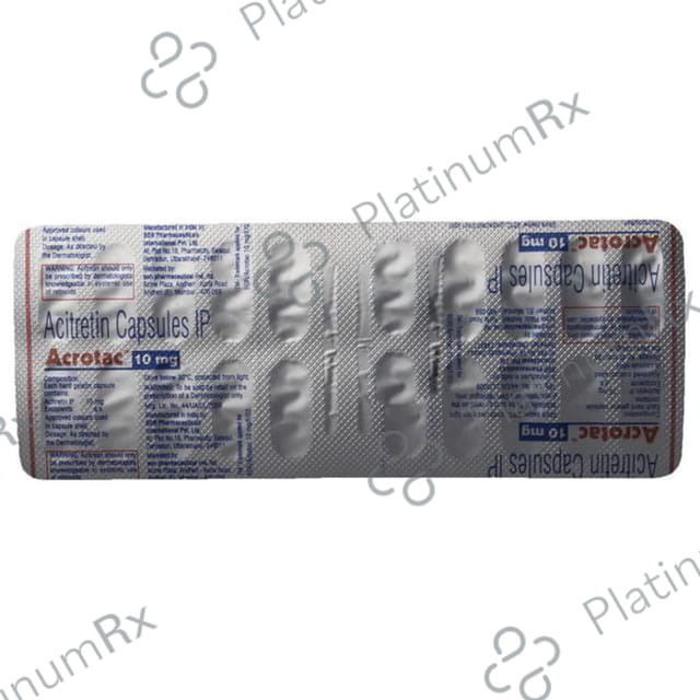 Acrotac 10mg Capsule 20s
