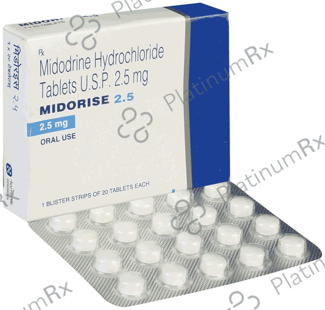 Midorise 2.5mg Tablet 20s