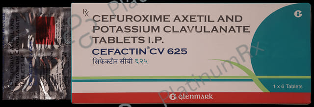 Cefactin CV 500/125mg Tablet 6s