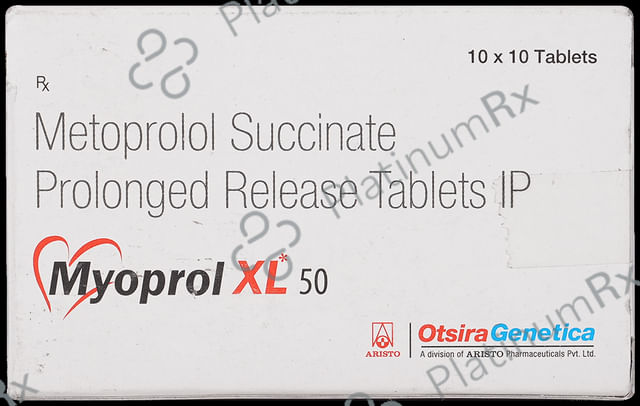 Myoprol XL 50mg Tablet 10s