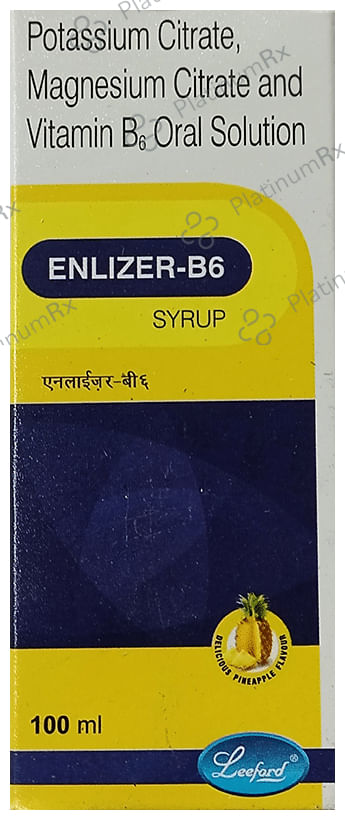Enlizer-B6 Oral Solution Delicious Pineapple