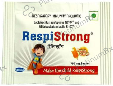 Respistrong Orange And Vanilla Sachet 750mg