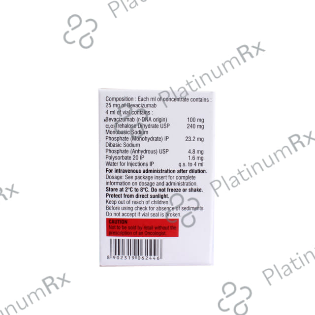 Bevarest 100mg Injection 4ml