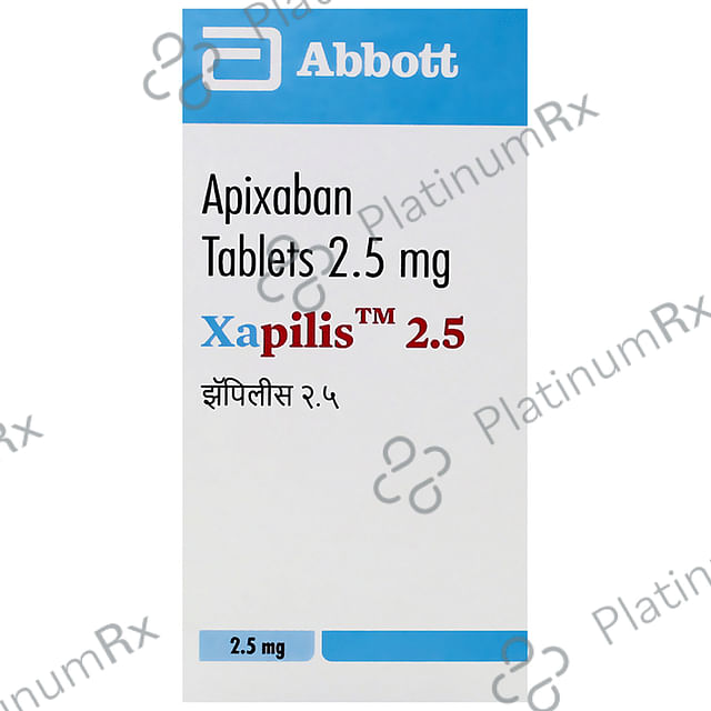 Xapilis 2.5mg Tablet 14s