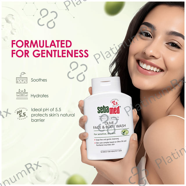 Sebamed Olive Face & Body Wash 200ml
