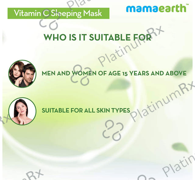 Mamaearth Vitamin C Sleeping Mask