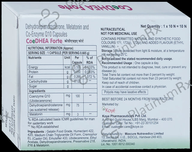 Coedhea Forte Soft Gelatin Capsule