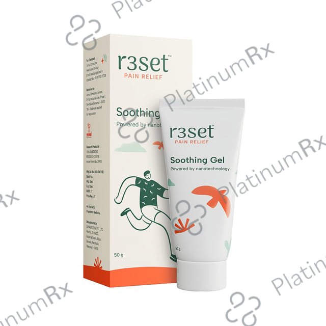R3SET Instant Pain Relief Nanotech Gel