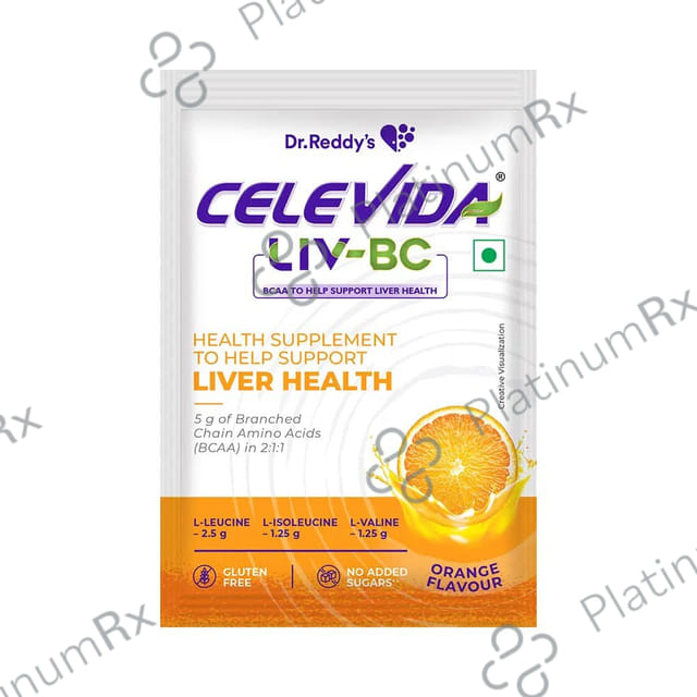 Celevida LIV BC Orange Flavour Sachet 7.5gm