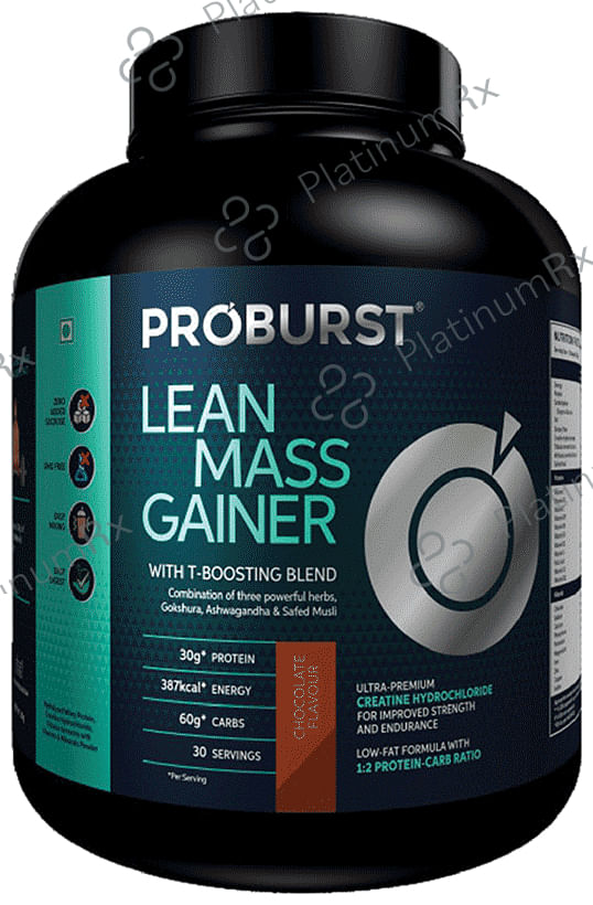 Proburst Lean Mass Gainer With T-Boosting Blend Powder