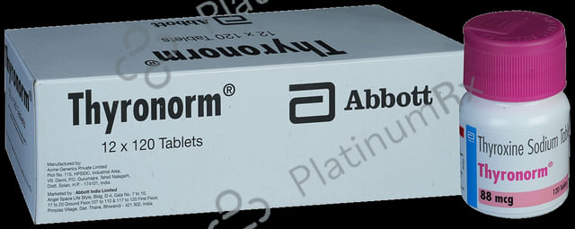 Thyronorm 88mcg Tablet 120s