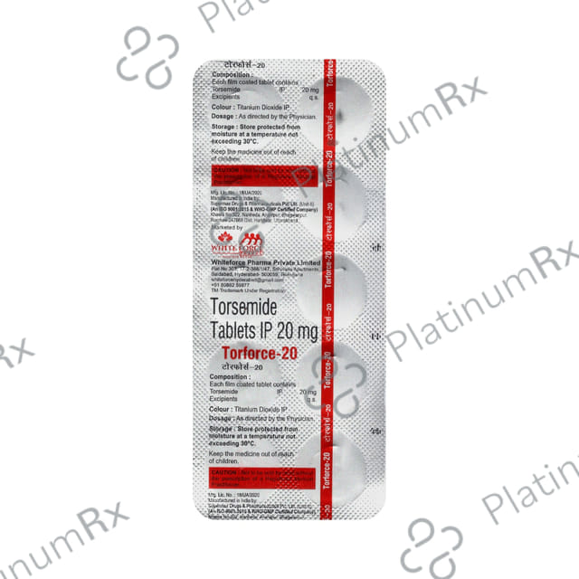 Torforce 20mg Tablet 10s