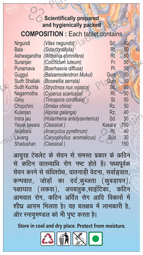 Basic Ayurveda Ayurh Tablet
