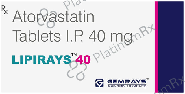 Lipirays 40mg Tablet 10s