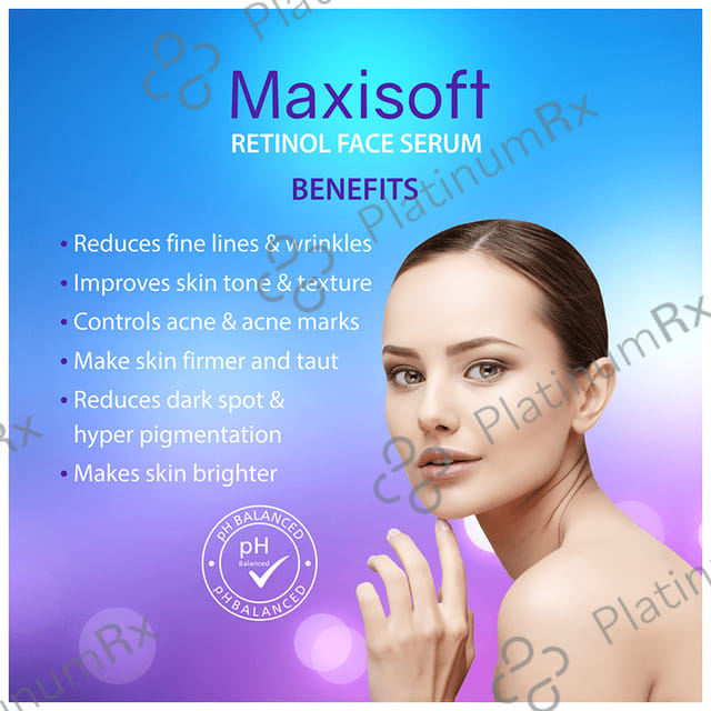 Maxisoft Retinol Face Serum (50ml Each) 1 Bottle
