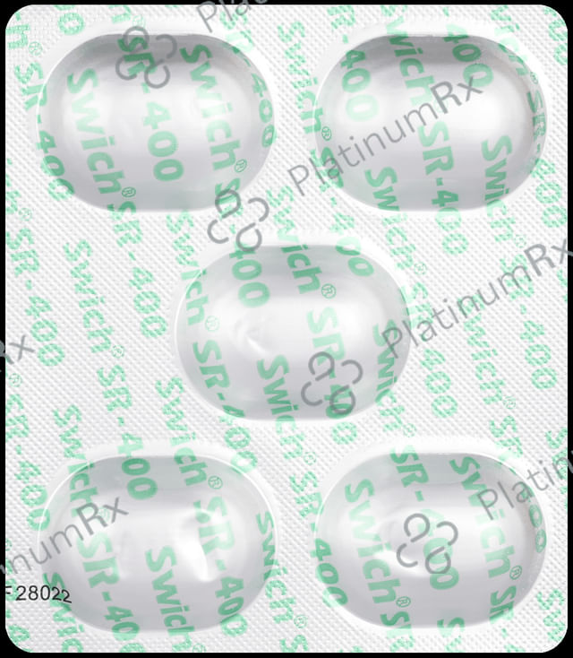 Swich 400mg Tablet SR 5s