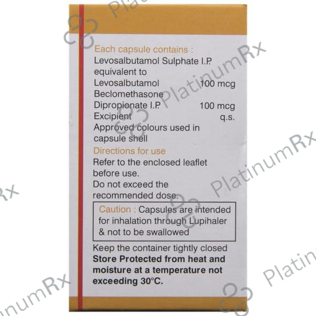 Salbair B 200mcg Transcaps 30s