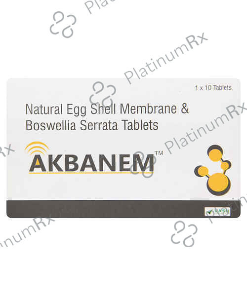 Akbanem 96/30% Tablet 10s
